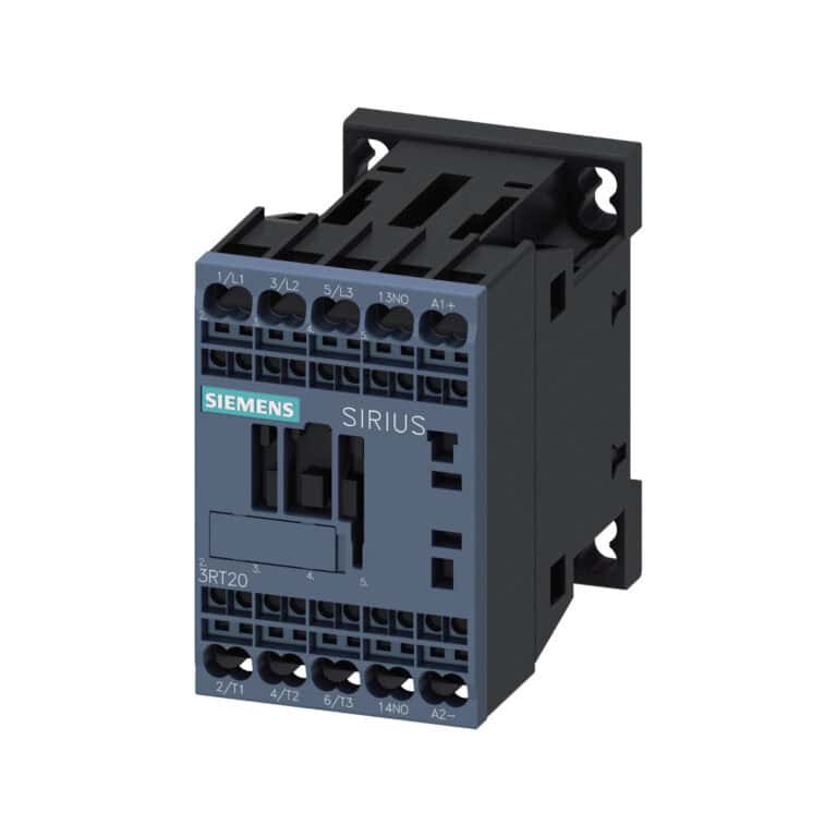 Siemens 3RT2016-2BB41 Kontaktor 4kW 9A 3P 24V DC 1NO