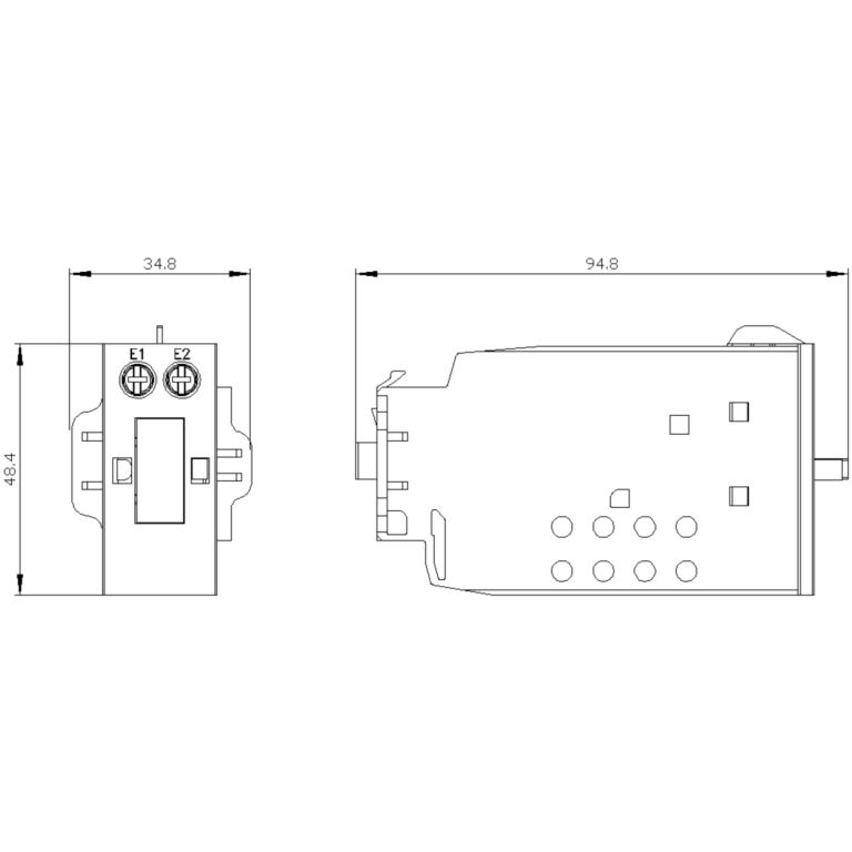 Siemens mehanička blokada za kontaktor | 24 V AC/DC 3RT2926-3AB31 - Image 2