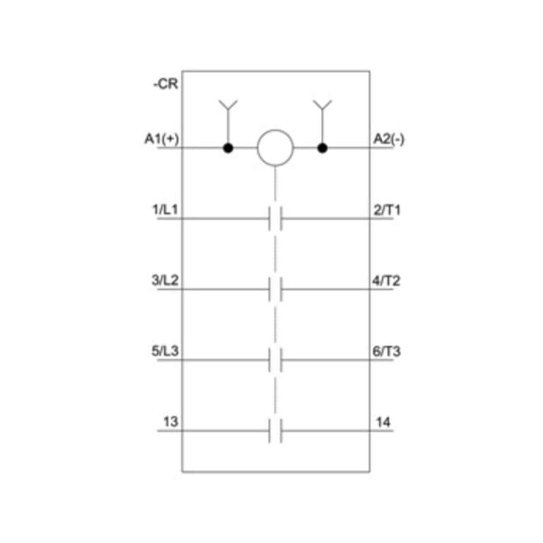 Siemens 3RT2016-2BB41 Kontaktor 4kW 9A 3P 24V DC 1NO - Image 3