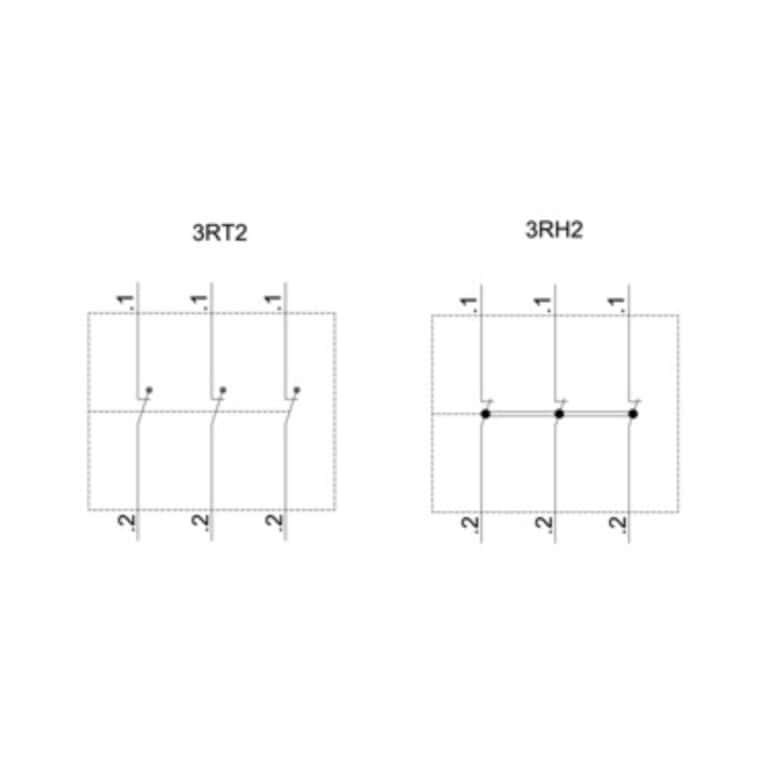 Siemens 3RH2911-1HA03 čeoni pomoćni kontakt 3NC za kontaktore - Image 3