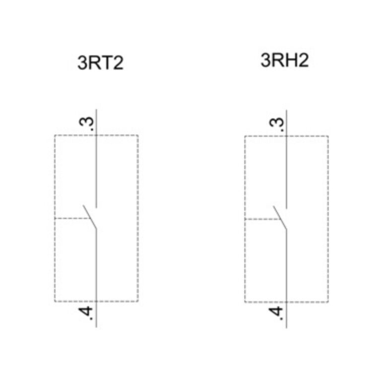 Siemens 3RH2911-1HA10 Čeoni pomoćni kontakt 1NO - Image 3