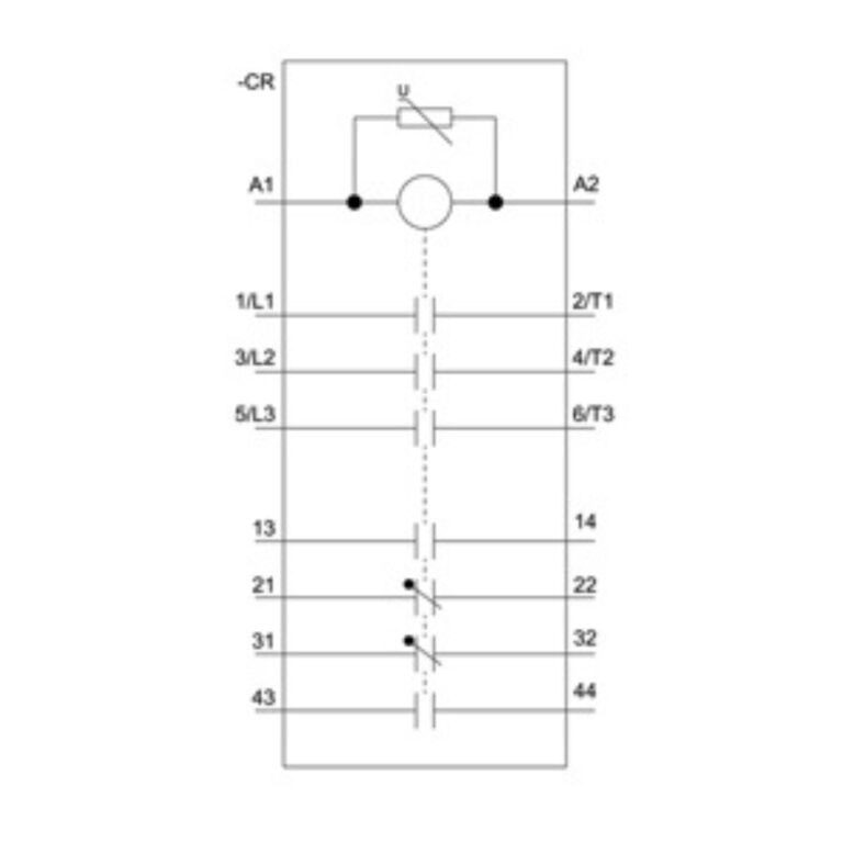 Siemens 3RT1056-6AP36 kontaktor 185A 90kW 220-240V AC/DC 2NO+2NC 3P - Image 2