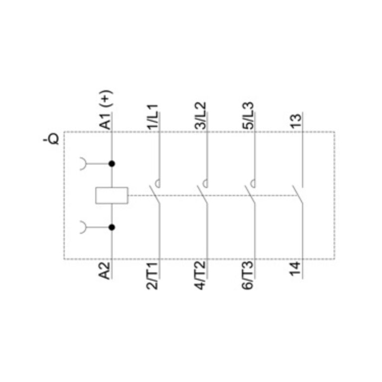 ​Siemens 3RT2017-1BB41 kontaktor 5,5kW 12A 3P 24V DC 1NO - Image 4