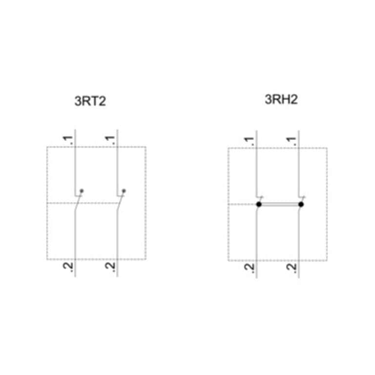 Siemens čeoni pomoćni kontakt | 2NC 3RH2911-1HA02 - Image 4