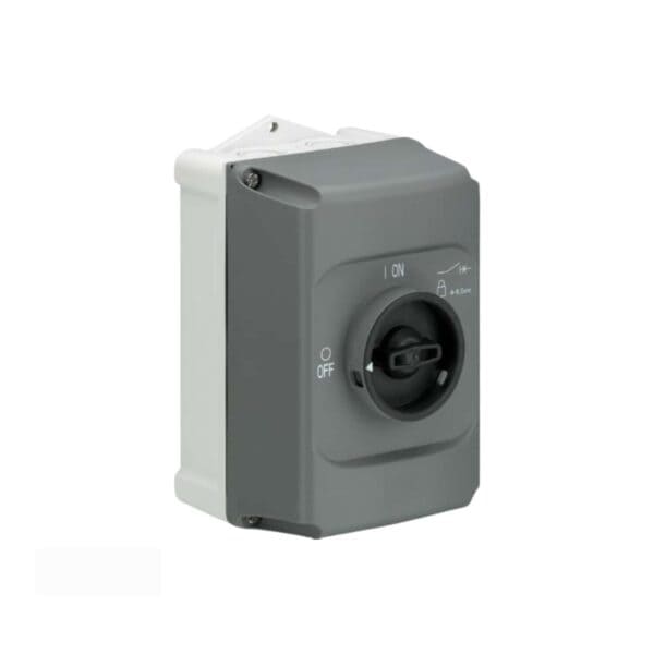 ABB kutija za motorno zaštitni prekidač, siva za MS116,IP65, IB116-G
