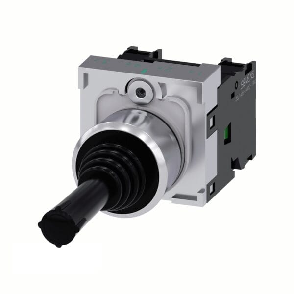 Siemens džojstik | fi 22mm, 2 pozicije, povrat, 2NO, 10A, 5-500VAC/DC, 3SU1150-7AC88-1NA0