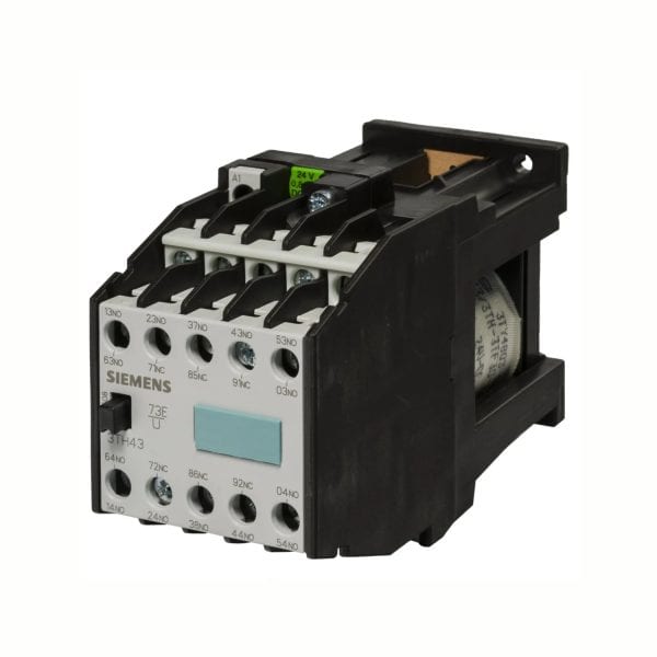 Siemens 3TH4346-0BB4 Relej kontaktora 4kW 400V 3P 24V DC