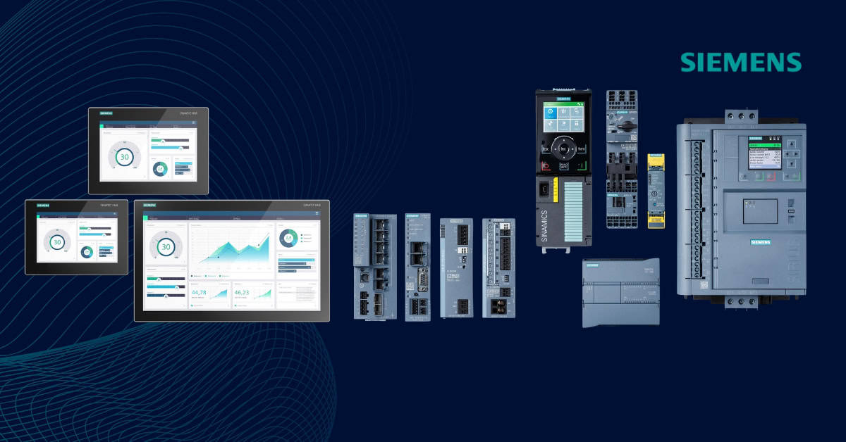 Siemens paleta proizvoda HMI, SITOP napajanja, frekventni regulatori, soft starteri, PLC